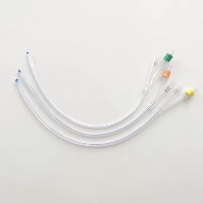 Nhà sản xuất Foley Catheter 100% Silicone 2 Way Balloon Urin Catheter 14 Fr Silicone Foley Catheter