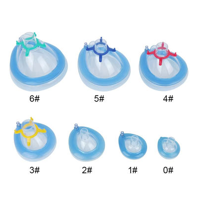 Phương pháp phẫu thuật Nhà sản xuất Air Cushion PVC Mask gây mê với van