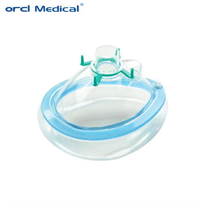 Một người sử dụng thuốc gây mê Mặt nạ oxy mềm mặt nạ gây mê PVC y tế Với gối không khí Mặt nạ gây mê Dropshipping Exporter