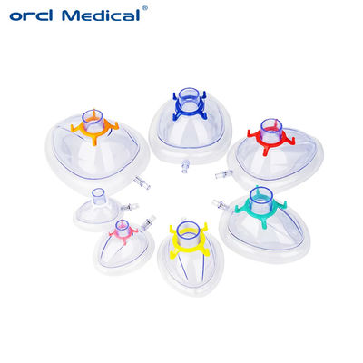 CE ISO phê duyệt silicone y tế người lớn dùng một lần cho trẻ sơ sinh trẻ sơ sinh PVC Gây mê bằng van kiểm tra