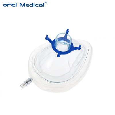 Dịch vụ OEM Y tế dùng một lần Mask mặt gây mê Latex miễn phí Pvc Mask gây mê XL XXL