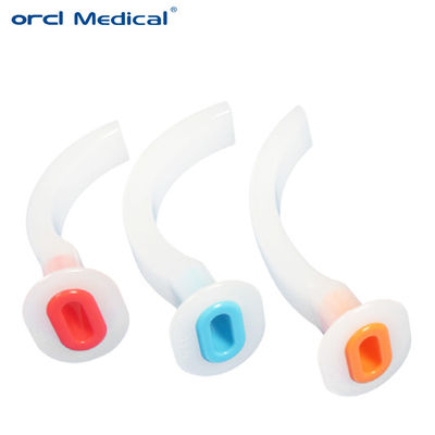 Màu mã hóa dùng một lần Sterile Guedel loại 40mm-120mm đường hô hấp miệng-hạ miệng Giá bán buôn