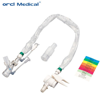 Vật liệu PVC dùng một lần cho bệnh nhân trưởng thành 10Fr 16Fr ống hút kín Giá bán buôn