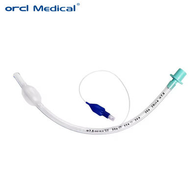Thợ cắt ống dẫn nội thất nội tâm y tế dùng một lần với đeo tay đeo miệng / mũi đeo tay đeo mũi Endotracheal Intubation Tube cho phẫu thuật