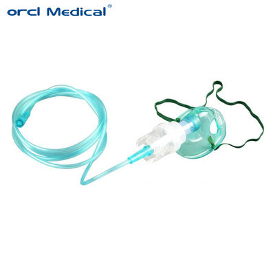 Phương tiện tiêu thụ y tế Cung cấp mặt nạ bốc hơi oxy PVC người lớn và trẻ sơ sinh