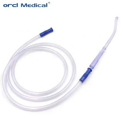 180cm 360cm ống hút dùng một lần / PVC ống hút với tay cầm Yankauer