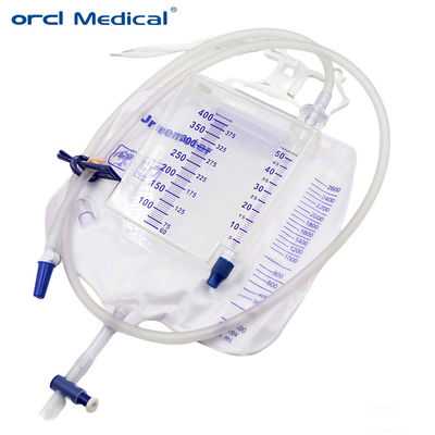 Phân loại y tế PVC Urology Sản phẩm dùng một lần Đường đo nước tiểu trắng Thùng thoát nước Nhà cung cấp