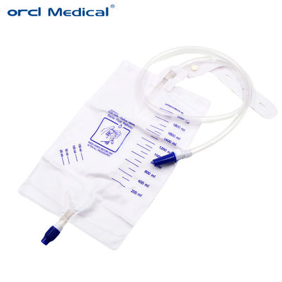 Phòng khám tiết niệu thuốc dùng một lần Túi thoát nước tiểu PVC với nhà sản xuất cổng lấy mẫu