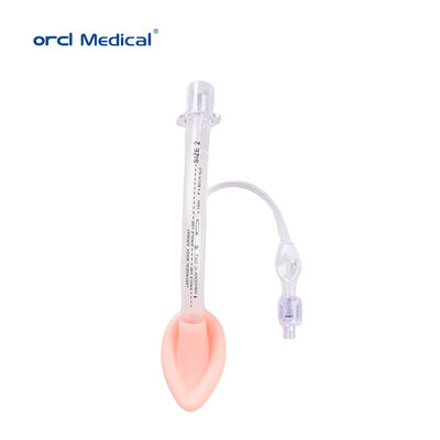 Y tế 100% Silicone Laryngeal Mask đường hô hấp Bệnh viện Tiêm thuốc gây mê bơm