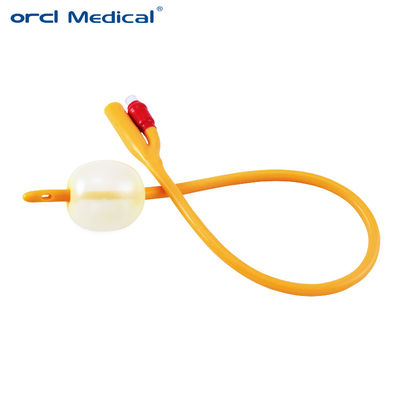 ORCL Silicone phủ Latex Foley Catheter 10cc Balloon dùng một lần