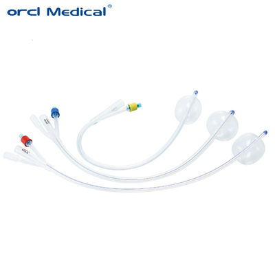 Nhà máy sản xuất nhà phân phối một lần sử dụng y tế silicone Foley ống thông 2Way 3 Way cho phẫu thuật tiết niệu