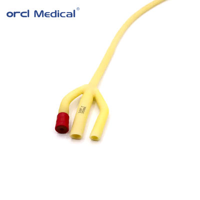 Ống thông tiểu Foley 3 chiều dùng một lần khác nhau của Orcl, vật tư tiêu hao y tế, kích cỡ tùy chỉnh số 16