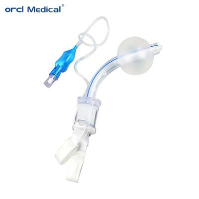 Phương tiện y tế Chỉ dùng một lần PVC dùng một lần 2,0-11,0mm ống cắt khí quản với dây đeo