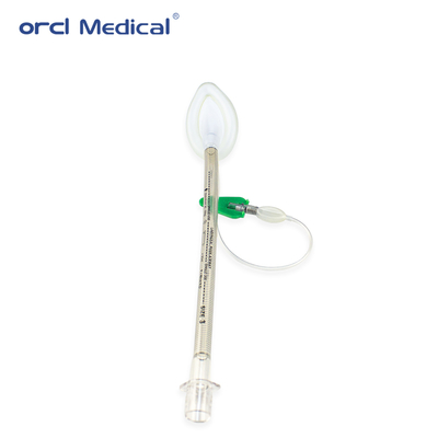 Ống thông khí thanh quản PVC không chứa latex dùng một lần cho gây mê khẩn cấp với các kích cỡ #1-5#