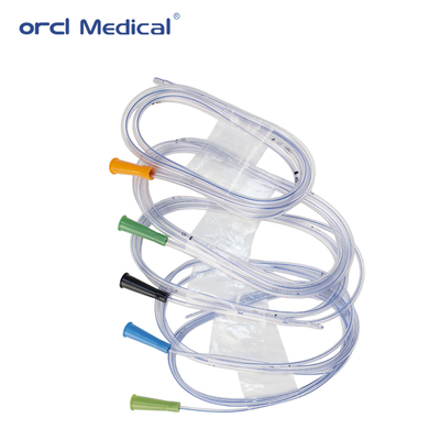 Sản phẩm y tế Tất cả các kích cỡ An toàn dùng một lần Khô trùng Dải PVC mềm Silikon ống tiêu hóa Giá bán buôn